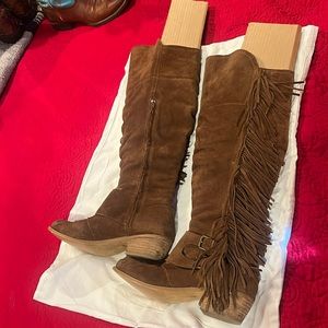 Naughty monkey knee boots